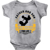Father and Son Best Friends for Life Baby Bodysuit