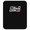 retro italo disco Mousepad