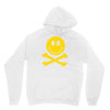 smiley pirate skull and crossbones Unisex Hoodie