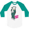 modern zombie 3/4 Sleeve Shirt