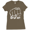 brofist   pewdiepie' stephano funny Ladies Fitted T-Shirt