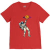 astronaut basketball planet V-Neck Tee