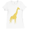 giraffe Ladies Fitted T-Shirt