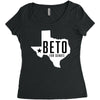 Beto For Senate Texas Map Women's Triblend Scoop T-shirt