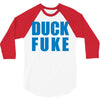 duck fuke 3/4 Sleeve Shirt