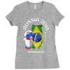 brazil national team youth 2018 fifa world cup Ladies Fitted T-Shirt