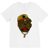dog hip hop style V-Neck Tee