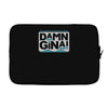 damn gina Laptop sleeve