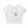 fall i teach the cutest pumpkins Crop Top