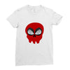 Deadpool Skull Ladies Fitted T-Shirt