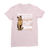 best cat mom Ladies Fitted T-Shirt