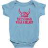 lifes tough Baby Bodysuit