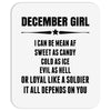 Super December Girl Mousepad