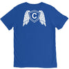 letter c with wings V-Neck Tee