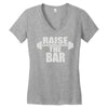 raise the bar Women's V-Neck T-Shirt
