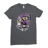 music characters Ladies Fitted T-Shirt