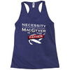 necessity is the mother Racerback Tank