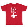 he's mine she's mine Toddler T-shirt