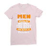 all men are created equal but only the best are born in october Ladies Fitted T-Shirt