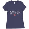 rescued me Ladies Fitted T-Shirt