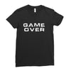 game over Ladies Fitted T-Shirt