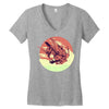 evangelion Women's V-Neck T-Shirt