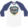 pug face 3/4 Sleeve Shirt