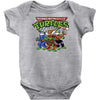 killer turtles Baby Onesie
