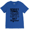 This Girl Is Taken By A Super Sexy May Boyfriend V-Neck Tee