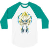 majin warrior 3/4 Sleeve Shirt