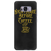 nightmare before coffee Samsung Galaxy S8 Plus