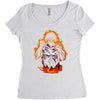 titan inside Women's Triblend Scoop T-shirt