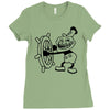 trollface steamboat Ladies Fitted T-Shirt