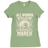 women march Ladies Fitted T-Shirt