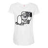 noise box Maternity Scoop Neck T-shirt