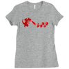 rolling into battle Ladies Fitted T-Shirt