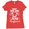 sorry this girl is already taken by a super sexy june boyfriend Ladies Fitted T-Shirt