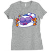 night doodle Ladies Fitted T-Shirt