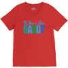 who's the daddy christmas V-Neck Tee
