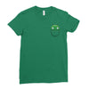 Mooncake Pocket Ladies Fitted T-Shirt