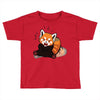 red fox 5 Toddler T-shirt