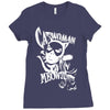 catwoman meow comic funny Ladies Fitted T-Shirt