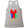 wreck it ralph silhouette Racerback Tank