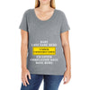 Under Construction Personalize Baby Ladies Curvy T-Shirt