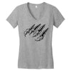 TAKE MAY HAND Women's V-Neck T-Shirt