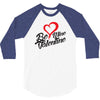 be mine valentine 3/4 Sleeve Shirt