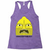 lemongrab unacceptable Racerback Tank