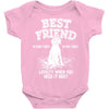 Best Friend  Beagle Baby Bodysuit