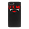 bite me halloween vampire teeth iPhone 7 Plus Case