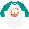 This Girl Loves Yorkshire Terriers 3/4 Sleeve Shirt